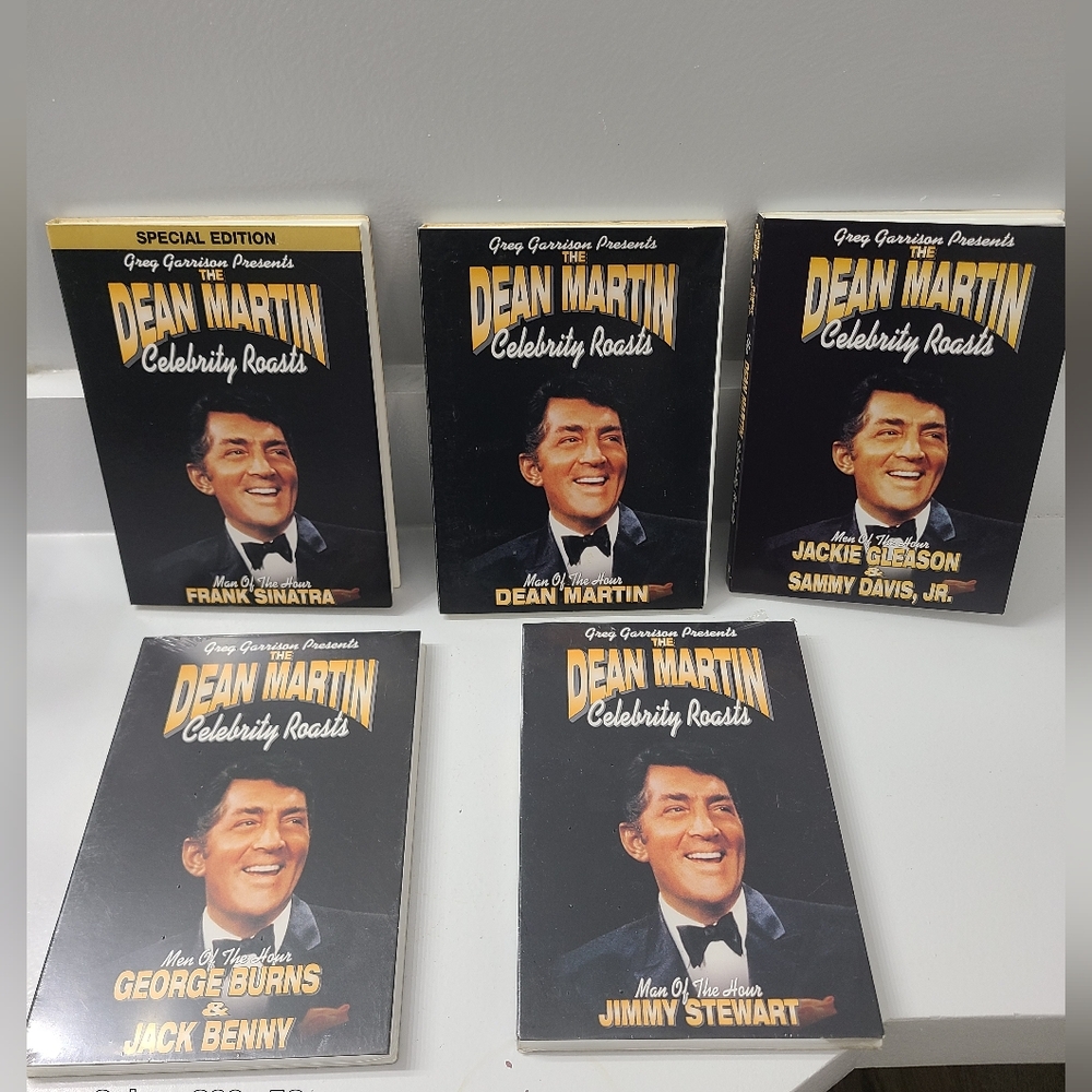 Dean Martin Celebrity Roast DVD Set Of 4 + Special Edition Frank Sinatra- 2003